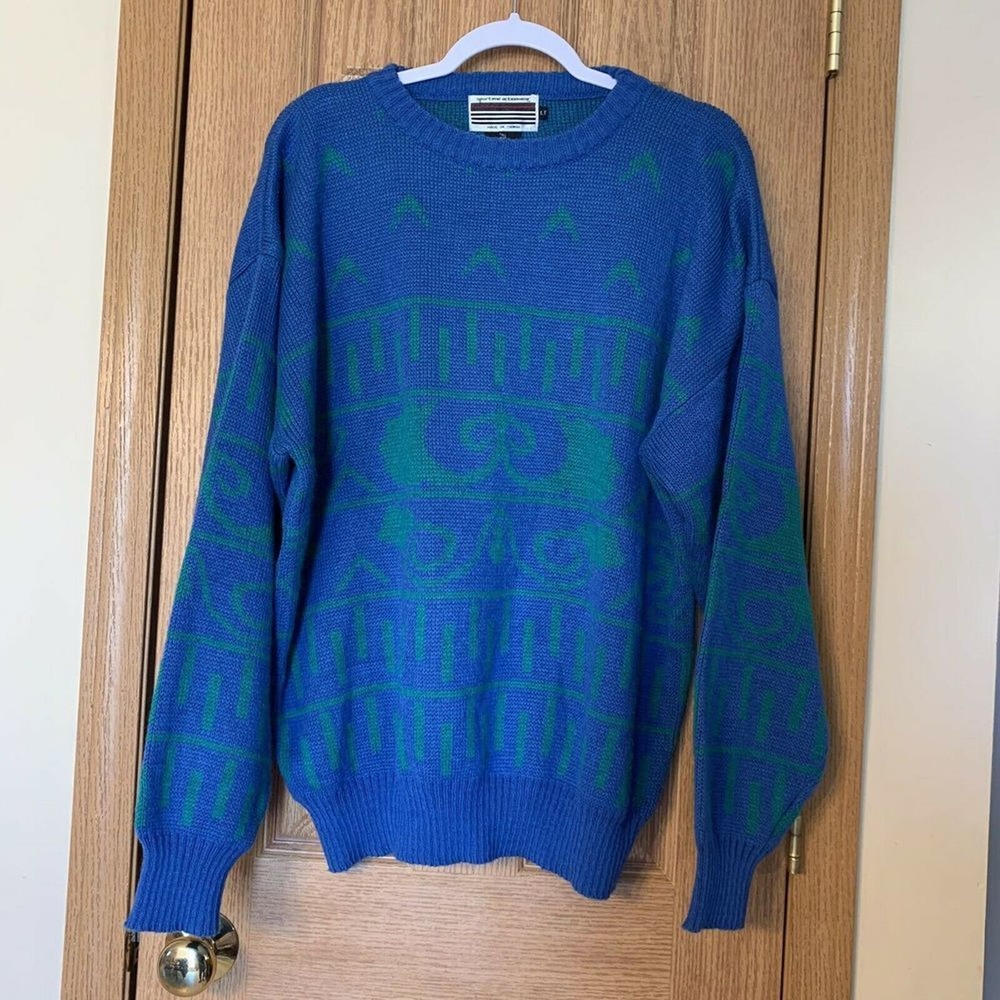 Sportime Actionwear LT Crew Neck Sweater Rare